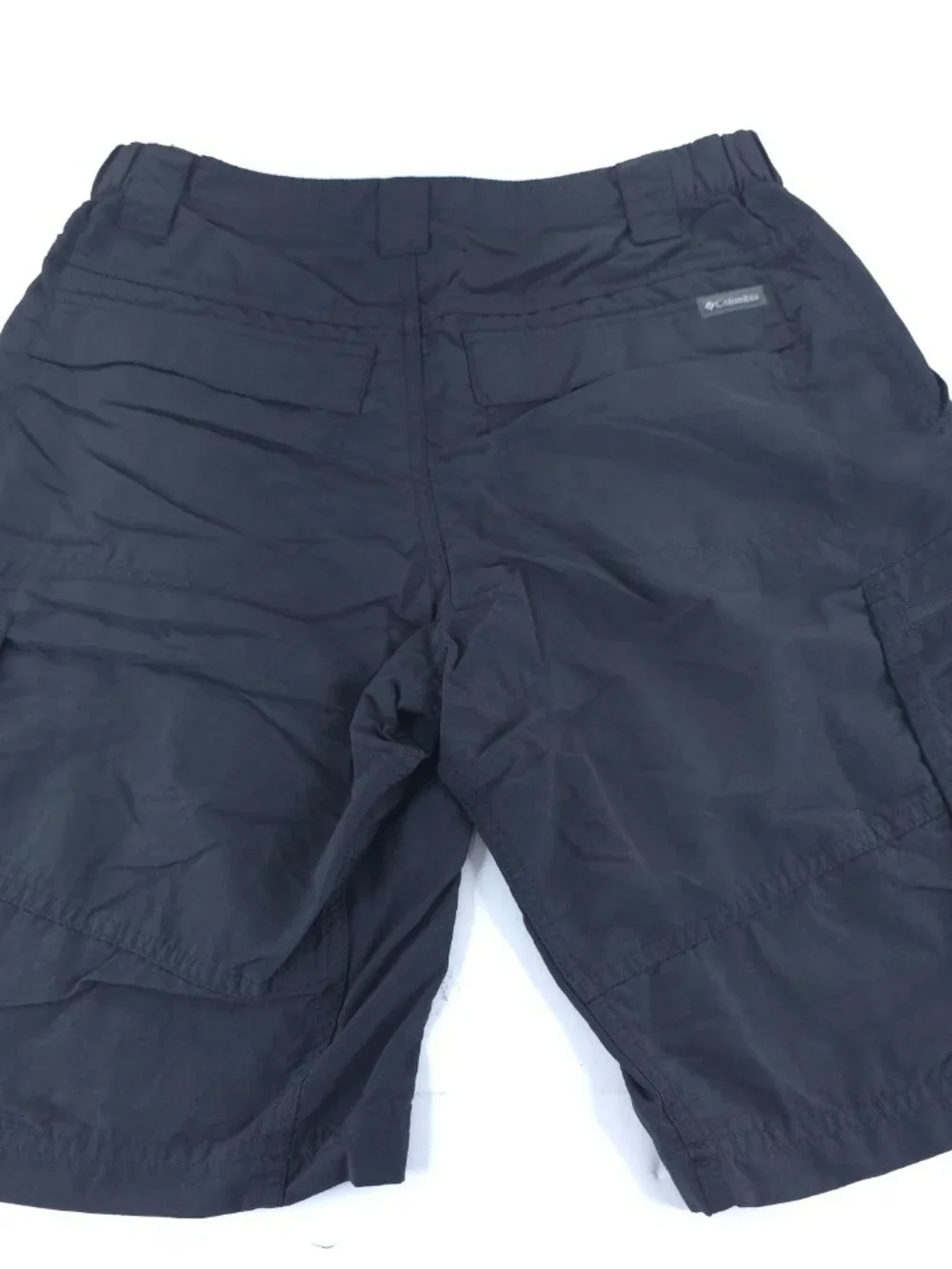 Columbia Lightweight Nylon Cargo Hiking Shorts Black Men's Size 30